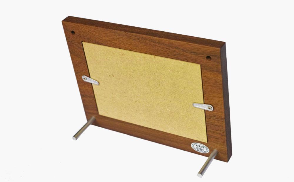 天然木使用 木製 フォトフレーム（ウォルナット） L版サイズ_01726