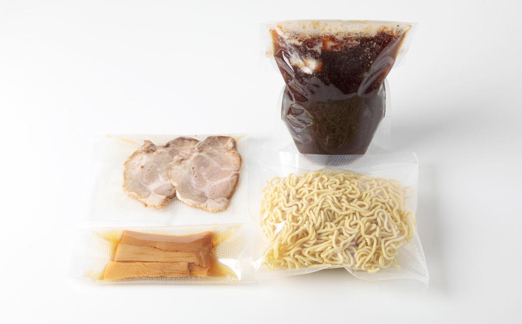 【北海道新聞で紹介】旭川ラーメン　緑橋カウンター　正油３食セット（冷凍ラーメン）_03199