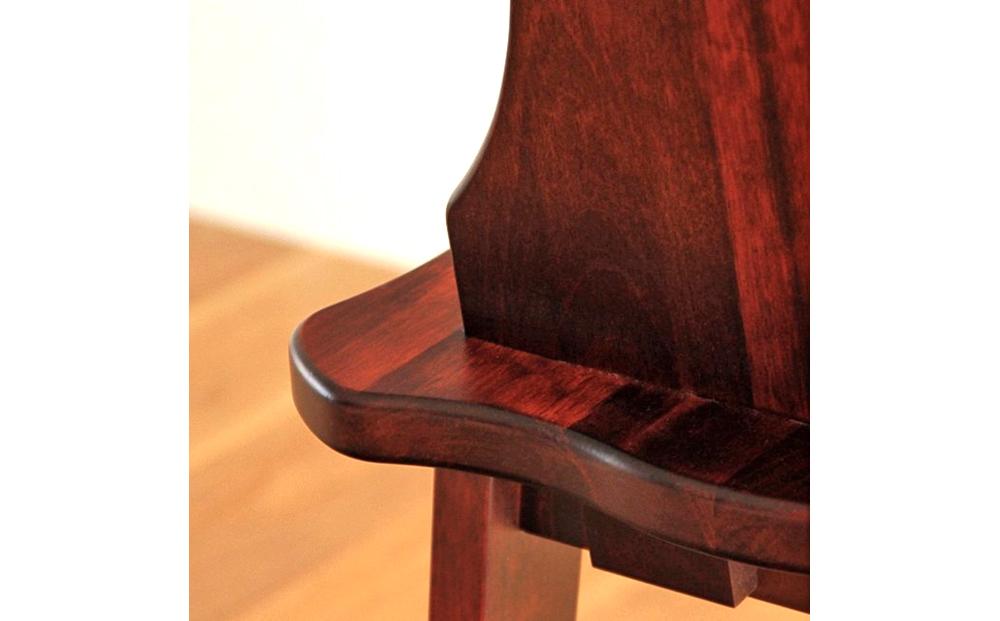 旭川家具 クリエイトファニチャー HOKKAI(北海) チェア 【 国産 無垢 インテリア 木製 民芸 チェア 椅子 チェアー ダイニングチェア 北海道 】 _00789