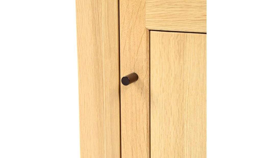 旭川家具 山室家具製作所 PROTO(プロト) No.403 リビングボックス ナラ 【 国産 無垢 インテリア 木製 収納 ナチュラル キャビネット チェスト リビング ダイニング 北海道 】 _00929