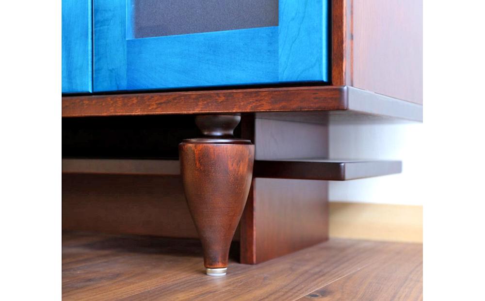 旭川家具 クリエイトファニチャー ヨッペン サイドボード 【 国産 無垢 インテリア 木製 収納 モダン ヴィンテージ キャビネット チェスト リビング ダイニング  ウォールナット カバ ビーチ 北海道 】 _00986