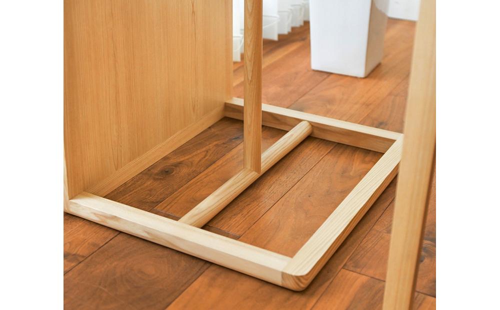 旭川家具 WOW M.C side table(サイドテーブル) 【 国産 無垢 インテリア 木製 ナチュラル テーブル サイドテーブル ソファ ベッドサイド 玄関 寝室 北海道 】 _01024