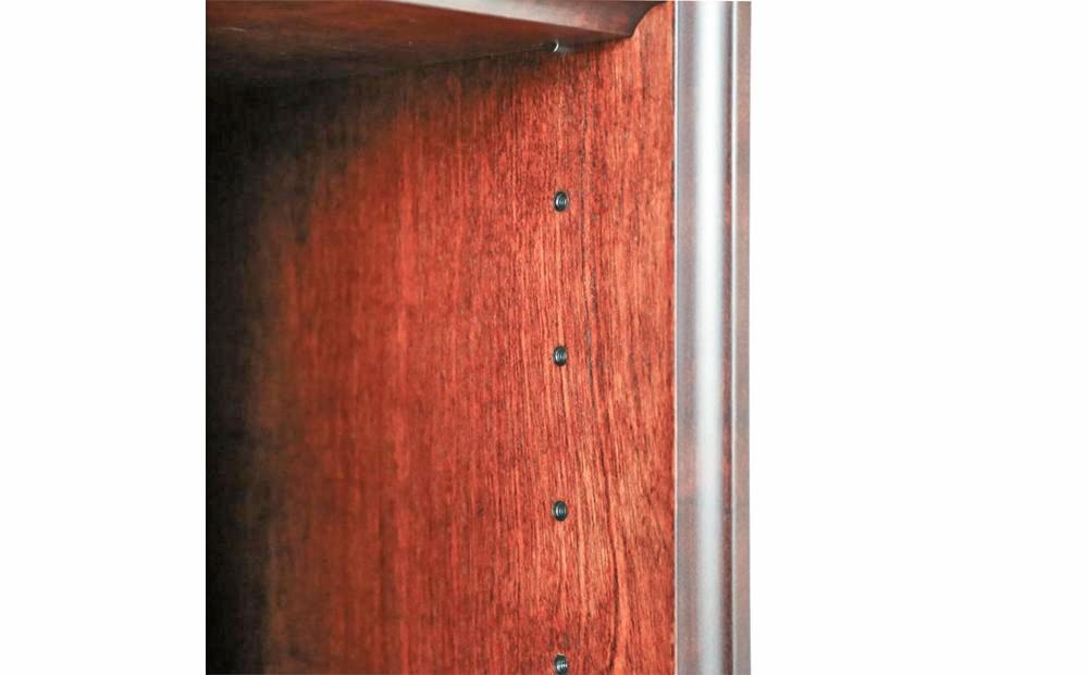 旭川家具　クリエイトファニチャー　Ｗ＆Ｂオープンボード 【 国産 無垢 インテリア 木製 モダン ヴィンテージ 収納 チェスト タンス 本棚 ブックシェルフ  コンパクト ウォールナット カバ ビーチ 北海道 】 _01233