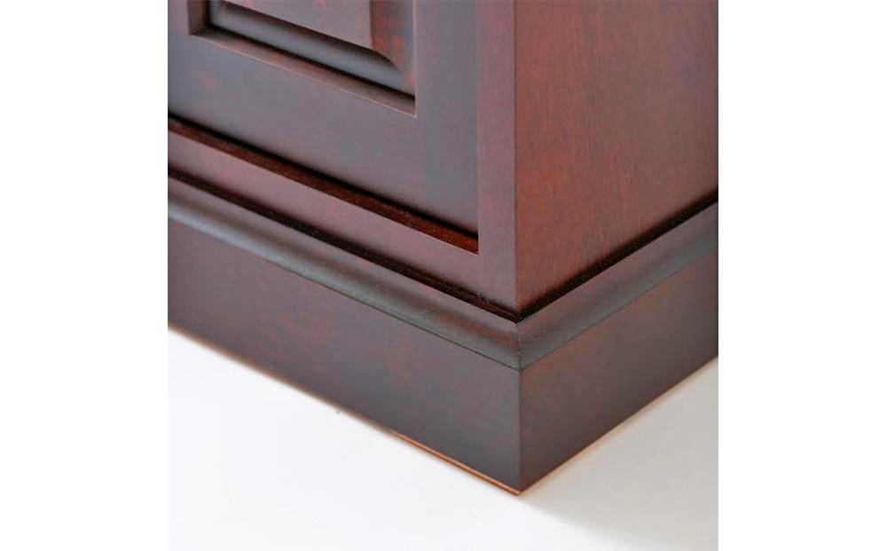 旭川家具　クリエイトファニチャー　HOKKAI(北海) 食器戸棚 【 国産 無垢 インテリア 木製 民芸 キャビネット 食器棚 キッチンボード 収納 キッチン 北海道 】_01244