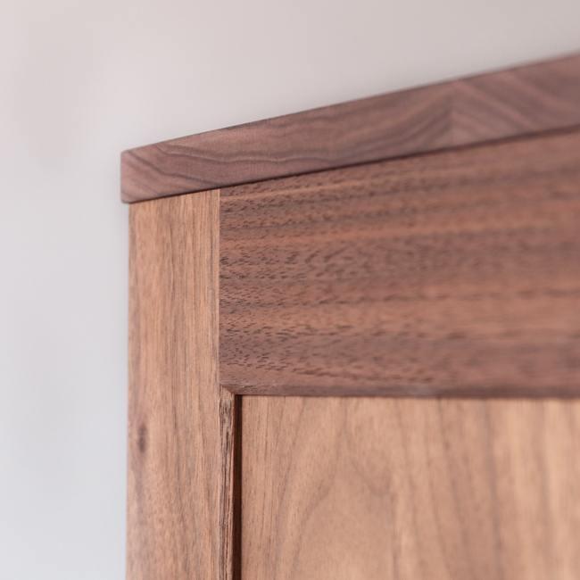 旭川家具 山室家具製作所 プロトNo.416 オープン棚 ウォールナット 【 国産 無垢 インテリア 木製 収納 ナチュラル キャビネット 書棚  本棚 シェルフリビング ダイニング 北海道 】 _01960