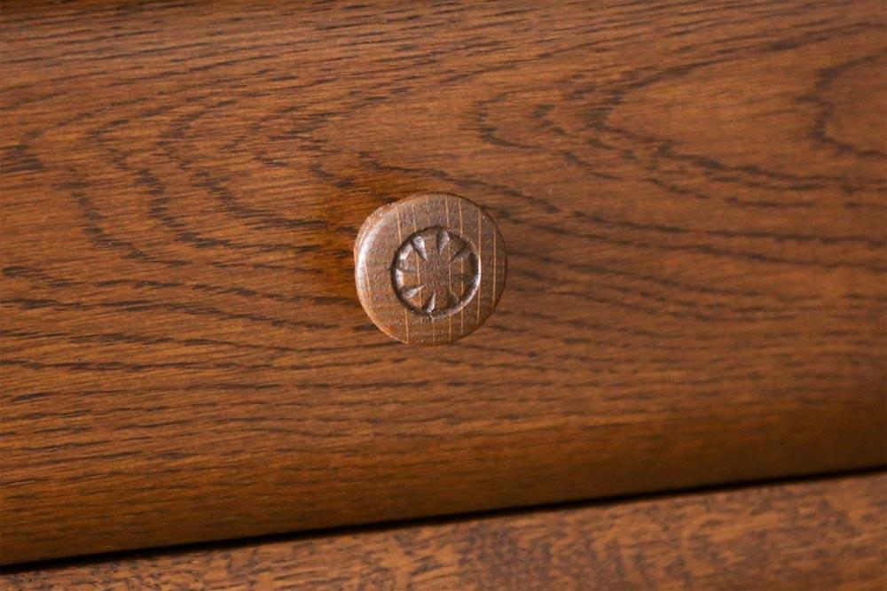 旭川家具 山室家具製作所 エスポアール No.15 整理タンス 【 国産 無垢 インテリア 木製 シック チェスト タンス 収納 寝室 北海道 】 _03415