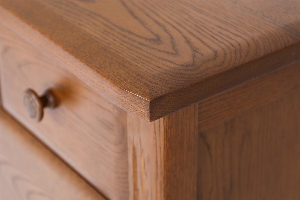 旭川家具 山室家具製作所 エスポアール No.18 チェスト 【 国産 無垢 インテリア 木製 シック チェスト タンス 収納 寝室 北海道 】 _03416