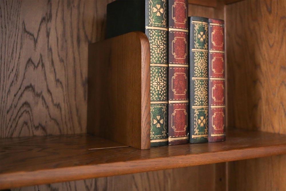 旭川家具 山室家具製作所 エスポアール No.29 書棚 100 【 国産 無垢 インテリア 木製 シック チェスト タンス 収納 本棚 ブックシェルフ 北海道 】 _03419