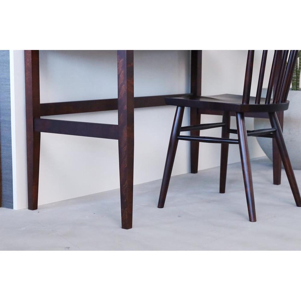 旭川家具 クリエイトファニチャー 北海 デスク カバ(北海) 【 国産 無垢 インテリア 木製 クラシック 民芸 コンパクト 机 パソコンデスク ワークデスク 勉強机 北海道 】 _03867