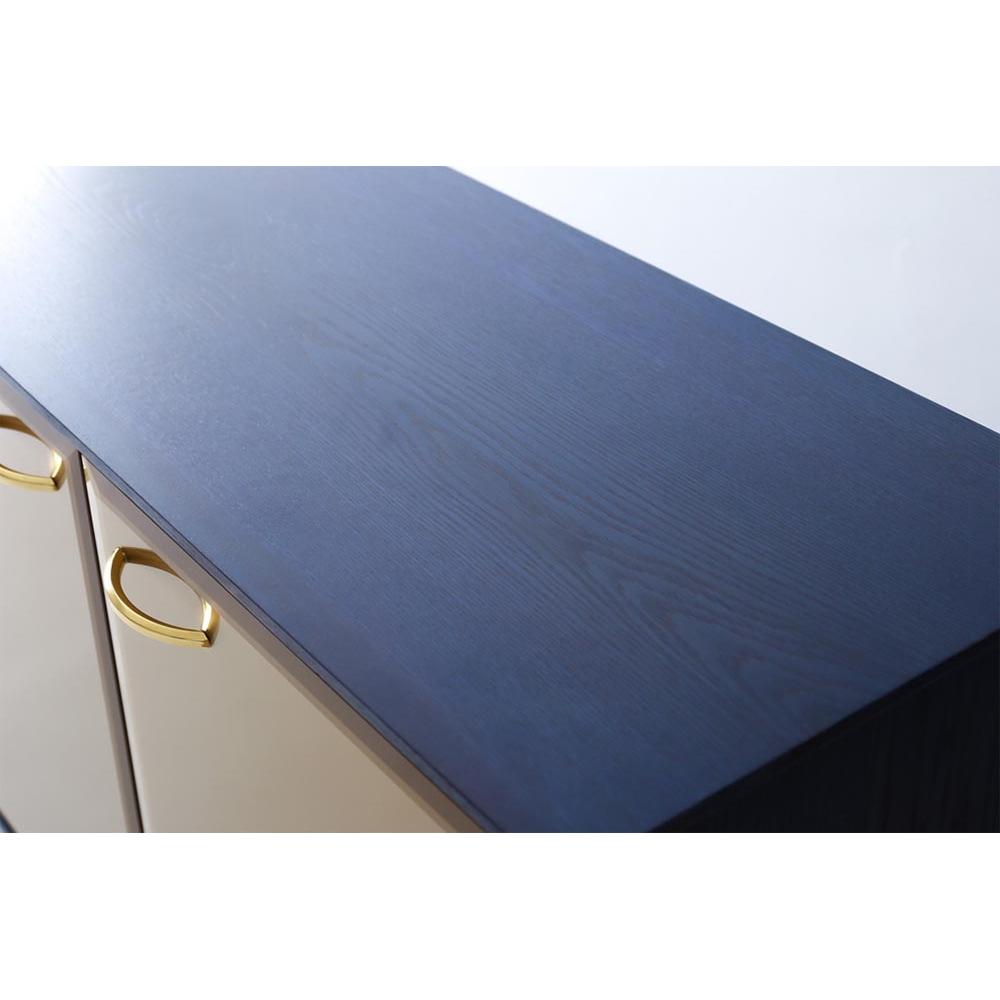 旭川家具 クリエイトファニチャー CB リビングキャビネット 【 国産 無垢 インテリア 木製 収納 モダン キャビネット リビングボード リビング ダイニング 北海道 】 _03870