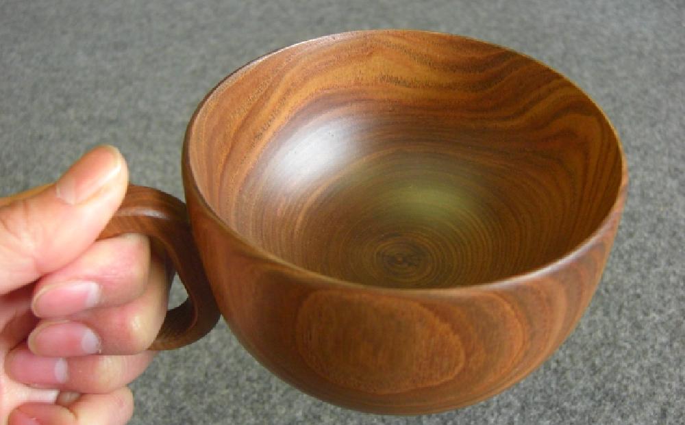 【ギフト用】旭川産の槐（えんじゅ）スープカップ ペア_00499