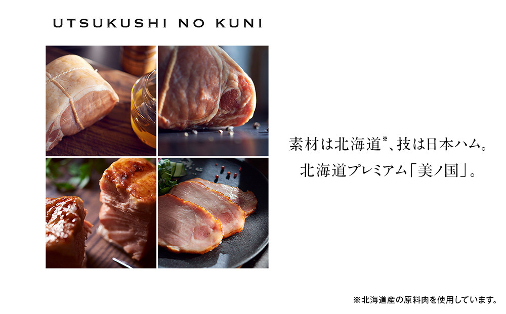 【ふるさと納税】 北海道プレミアム 美ノ国 熟成あらびきステーキ 6点セット 肉 にく 贈答 ギフト 詰め合わせ あらびきステーキ あらびき ソーセージ ステーキ お中元 お歳暮 中元 歳暮 加工品 旭川限定 熟成 日本ハム  _ 03448