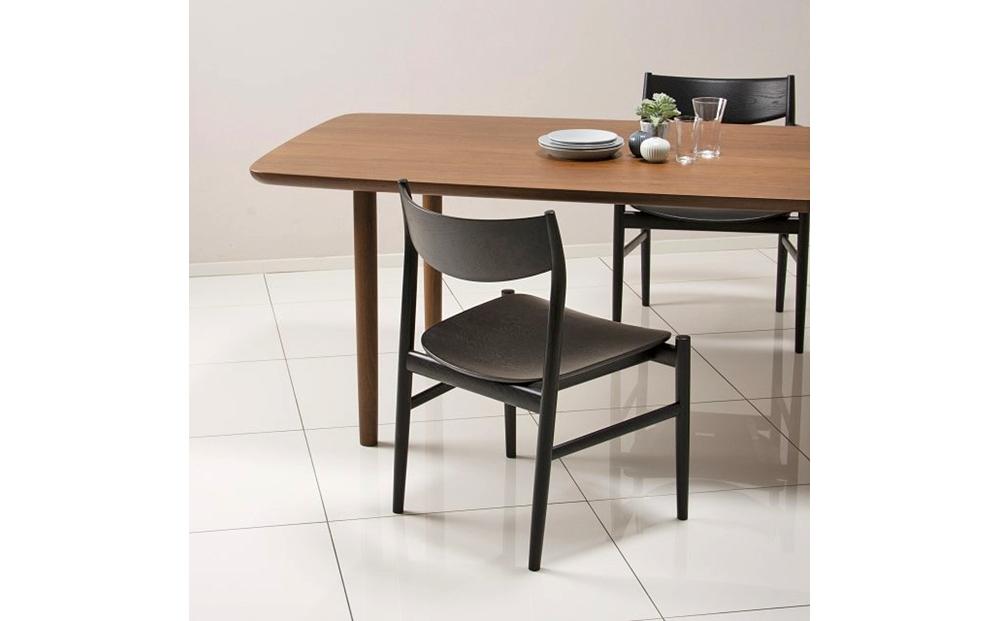 旭川家具 カンディハウス KAMUY サイドチェアー（木座） 北海道ナラBL_00797