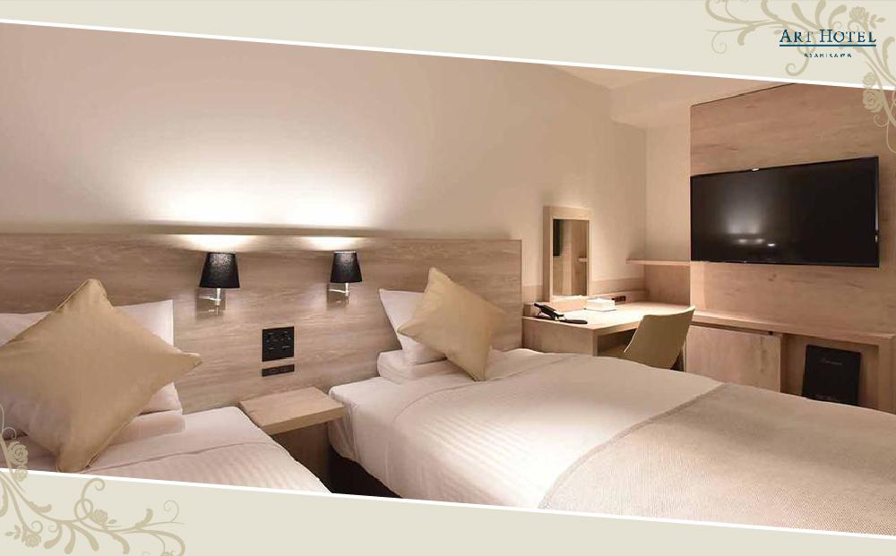 【ANA限定】【アートホテル旭川】 宿泊・レストラン館内施設利用券 (5,000円分)_01097