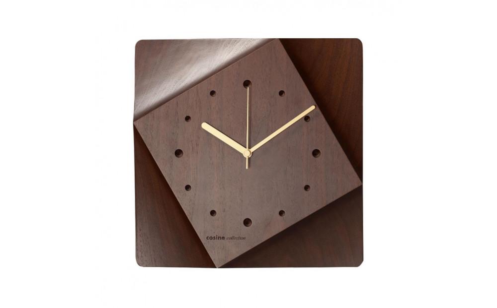 旭川家具　コサイン　cut out　時計 【 旭川家具 北海道 旭川市 木製 家具 壁掛け時計 リビング ダイニング ベッドルーム 贈り物 プレゼント 記念品 エグゼクティブ ハイクラス デザイナーズ シンプル ナチュラル 手作り 北欧 おしゃれ 天然木 無垢 】_02014