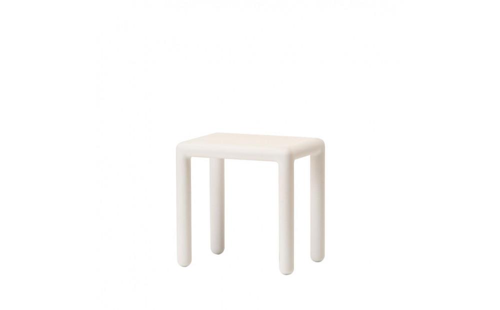 旭川家具　コサイン　coa スツール ホワイト 【 旭川家具 北海道 旭川市 木製 家具 デスクスツール 在宅ワーク 作業椅子 リビング学習 リビングスツール サイドテーブル 選べるカラー エグゼクティブ ハイクラス デザイナーズ シンプル ナチュラル 手作り 北欧 おしゃれ 天然木 無垢 】_01859