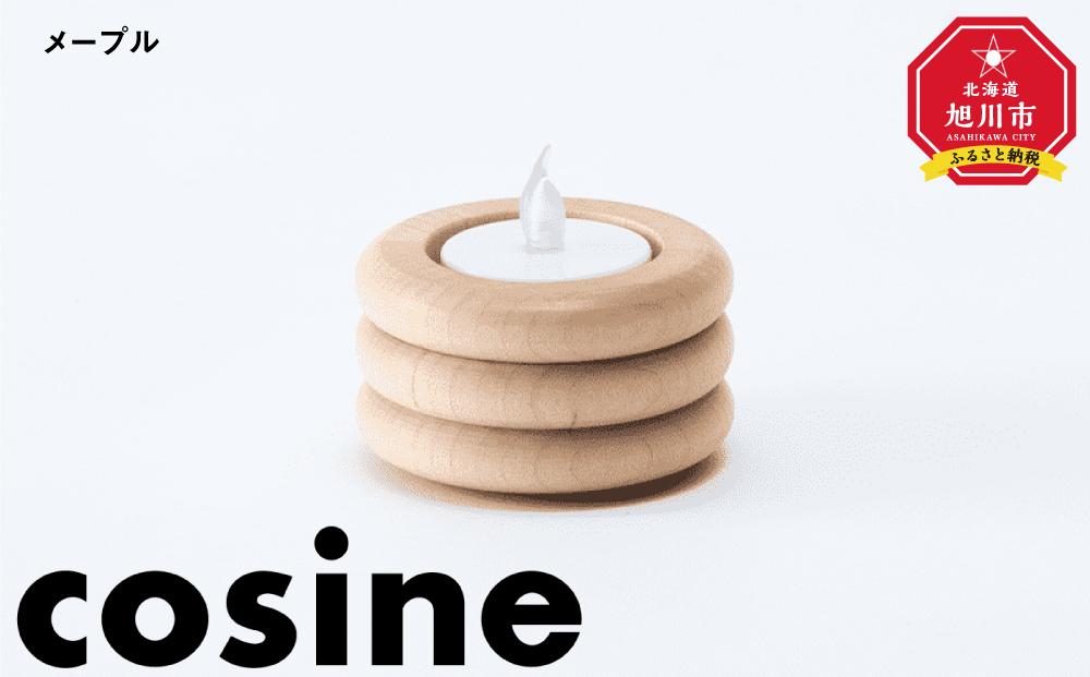 旭川家具　コサイン　キャンドルホルダーPOOL メープル_03515