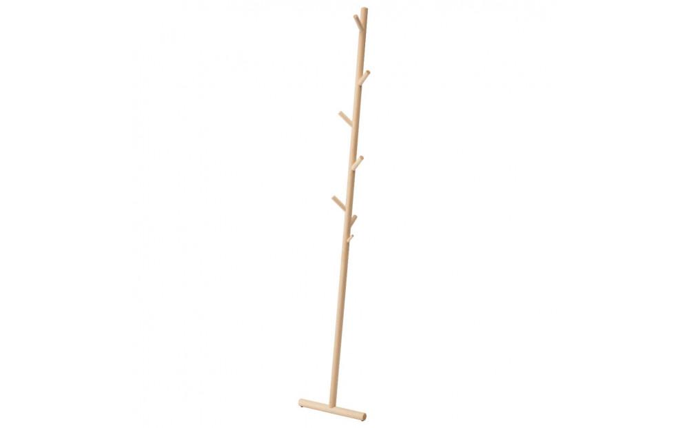 旭川家具　コサイン　ツリーラック メープル 【 旭川家具 北海道 旭川市 木製 家具 選べる樹種 コート掛け ハンガーラック ポール ハンガー スタンド 帽子掛け 軽量 玄関 リビング キッチン ベッドルーム 子ども部屋 シンプル ナチュラル 手作り 北欧 おしゃれ 天然木 無垢 】_00644