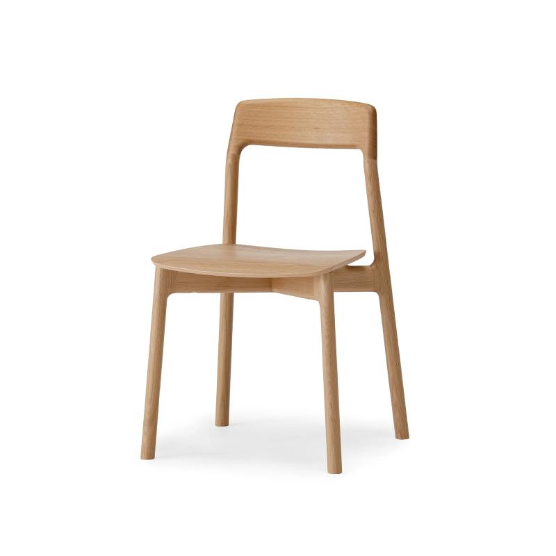 旭川家具 カンディハウス コレント サイドチェアー（木座） 北海道ナラNF_00269