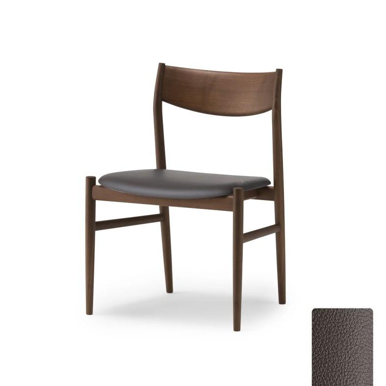 旭川家具 カンディハウス KAMUY サイドチェアー（座張） ウォルナットCW／MG-CGY_00742