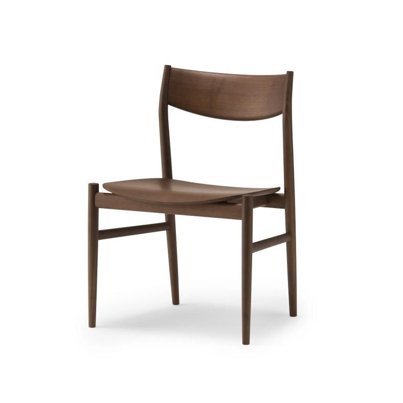 旭川家具 カンディハウス KAMUY サイドチェアー（木座） ウォルナットCW_00744