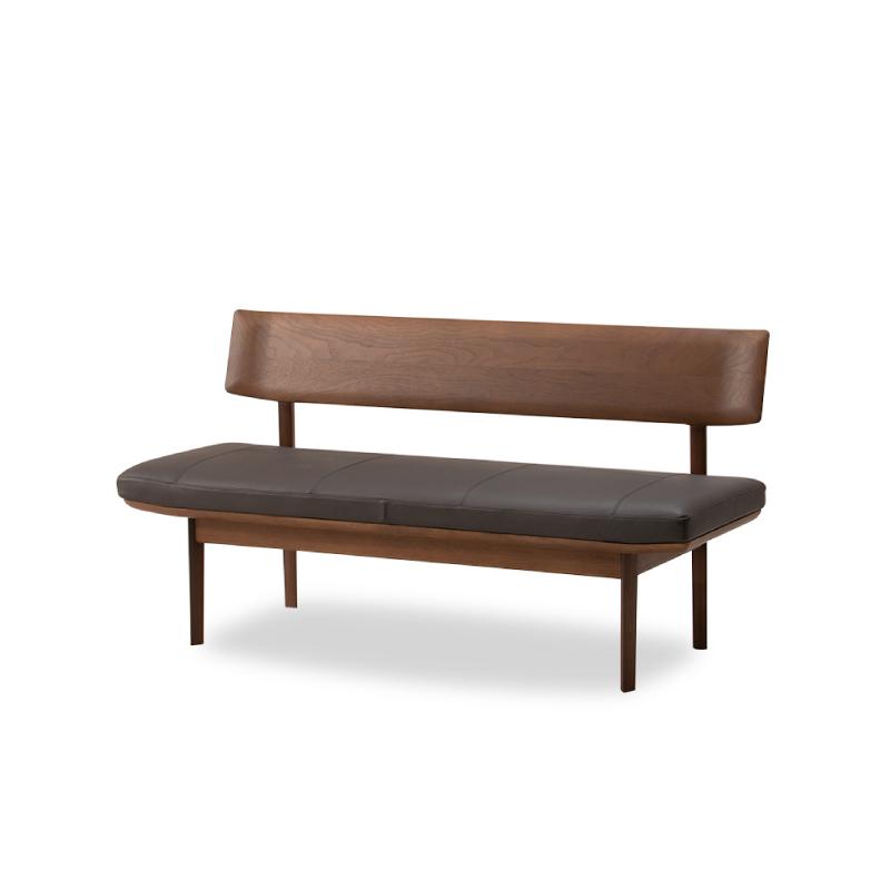 旭川家具 カンディハウス WING LUX ベンチ145 H ウォルナットCW／MG-CGY_01217