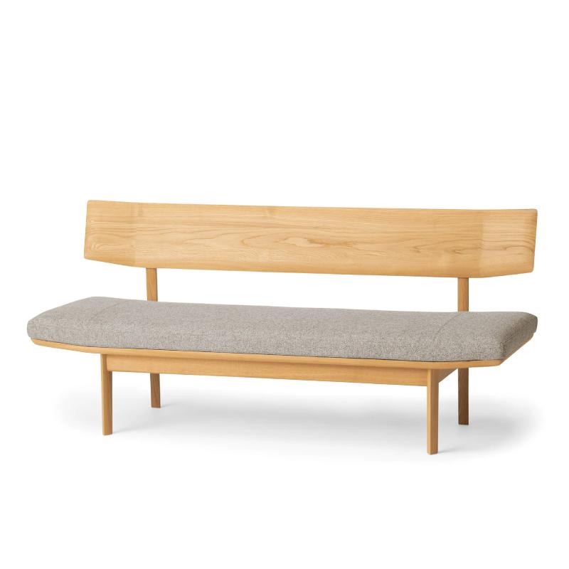 旭川家具 カンディハウス　WING LUX LD ベンチ160　北海道ナラ NF ブレンド LGY_02058