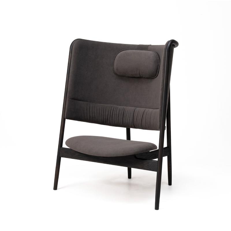 旭川家具 カンディハウス フランLDイージーチェアー ヘッドレスト・電源オプション付 北海道タモDGY_03103