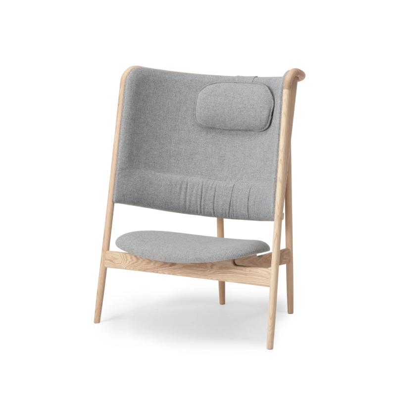 旭川家具 カンディハウス フランLDイージーチェアー ヘッドレスト・電源オプション付 北海道タモNF_03102