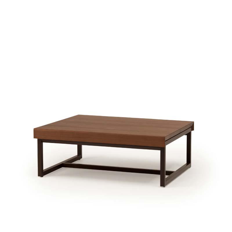 旭川家具 カンディハウス SESTINA LUX センターテーブル90×90 ウォルナットCW_03919