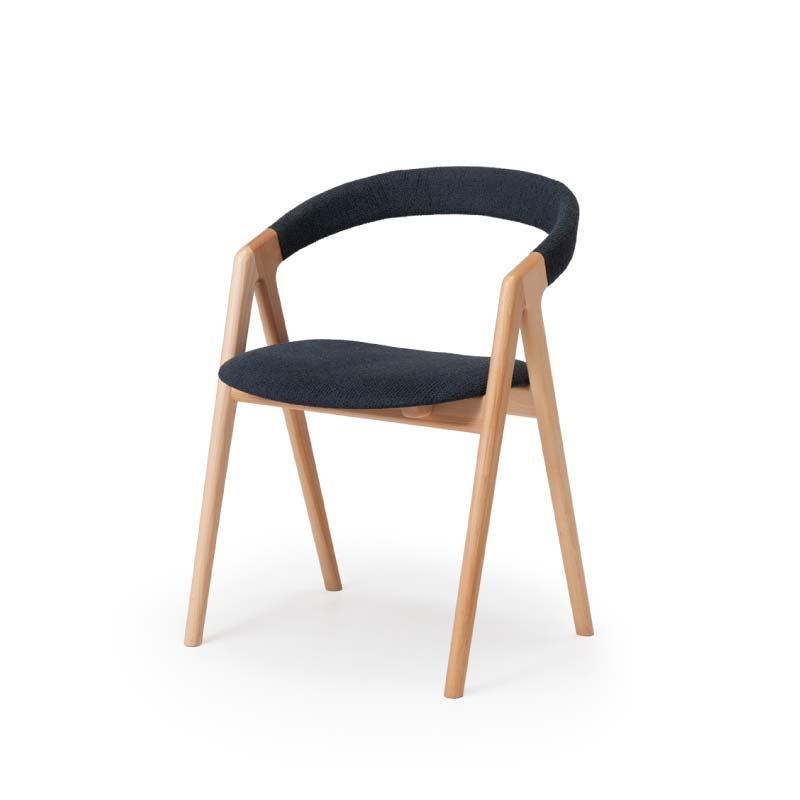 旭川家具 カンディハウス  カンディハウス SAN チェアー 北海道カバNF／ライクNV_04311