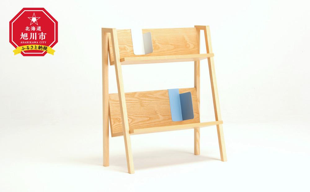 旭川家具 WOWの【 BOOK RACK（ブックラック）】エゾアッシュ_03205