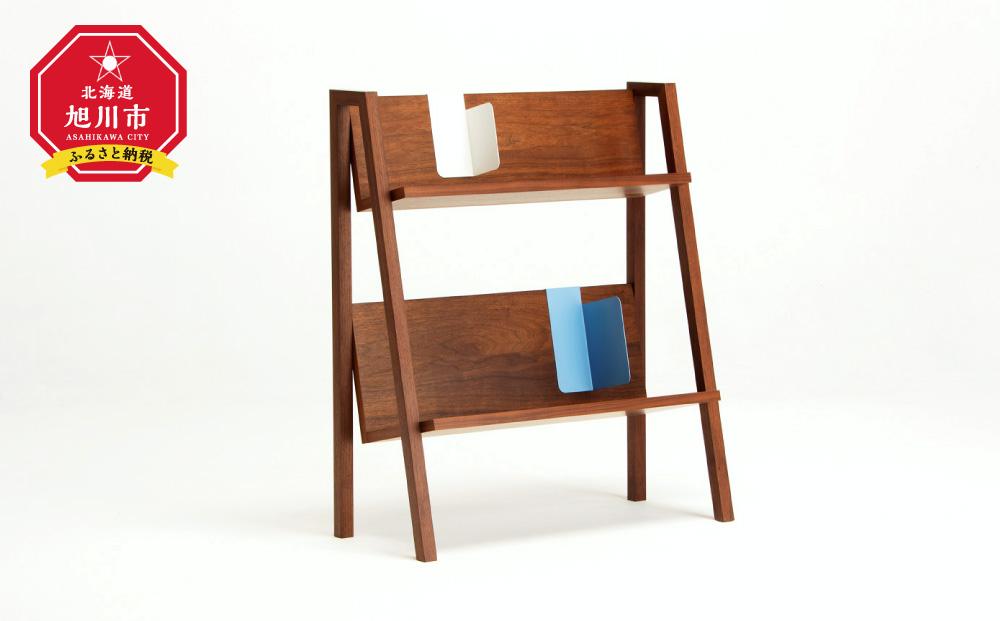 旭川家具 WOWの【BOOK RACK（ブックラック）】ウォールナット_03206