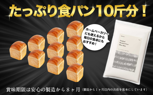 北海道産 はるゆたかブレンド小麦粉 シルバーライズ（パン用強力粉）2.5kg MROBI013