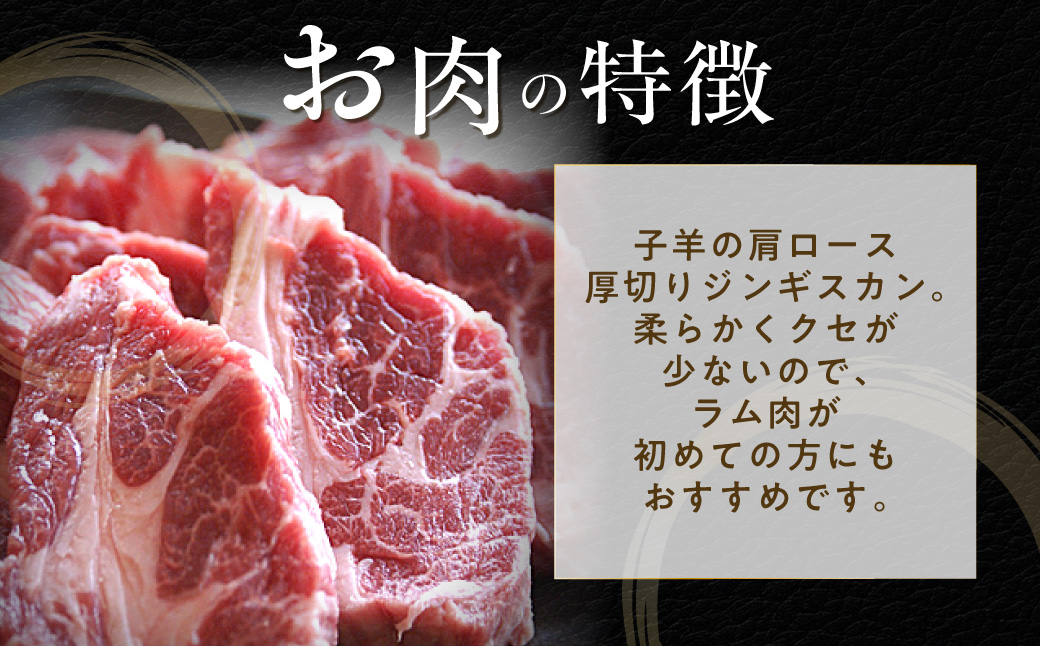 味付けジンギスカン250g×2 ラム肩ロース250×2 MROA053