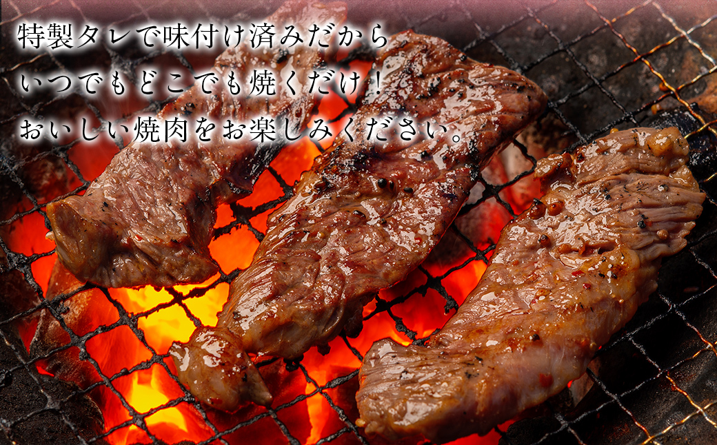 【12か月定期便】ねぎ塩牛タン味つき焼肉用 250g (250g×1) MROBM053