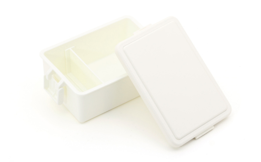 GEL-COOL お弁当箱 スクエアモデル M ミルクホワイト MROK010-1