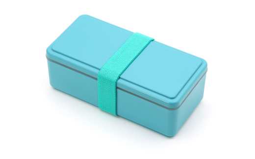 GEL-COOL お弁当箱 スクエアモデル L マカロンブルー MROK011-5