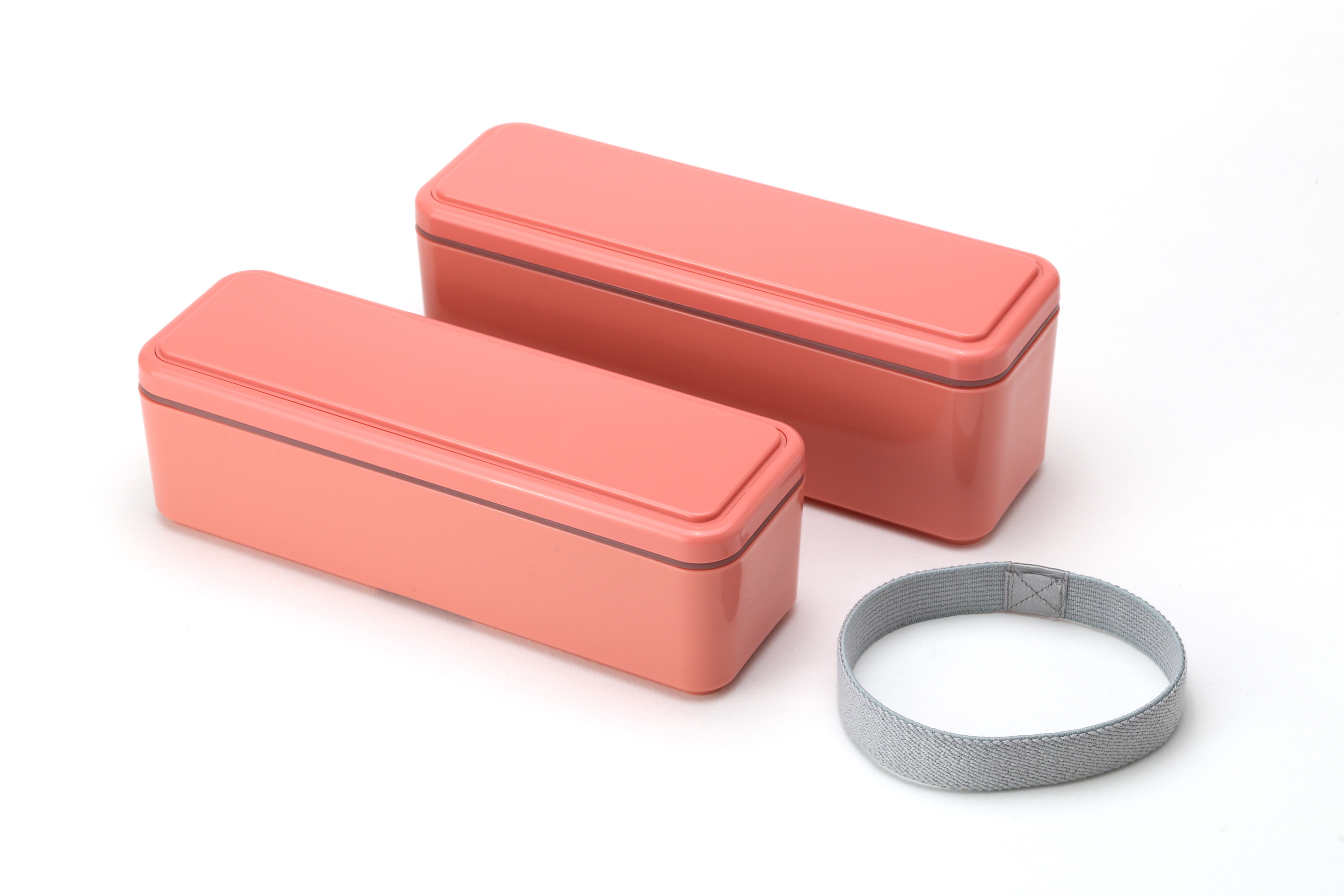 GEL-COOL お弁当箱 スリムモデル マカロンピンク MROK006-4