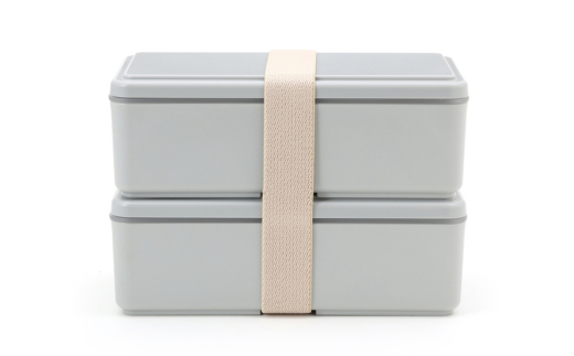 GEL-COOL お弁当箱 スクエアモデル W ライトグレー MROK012-4