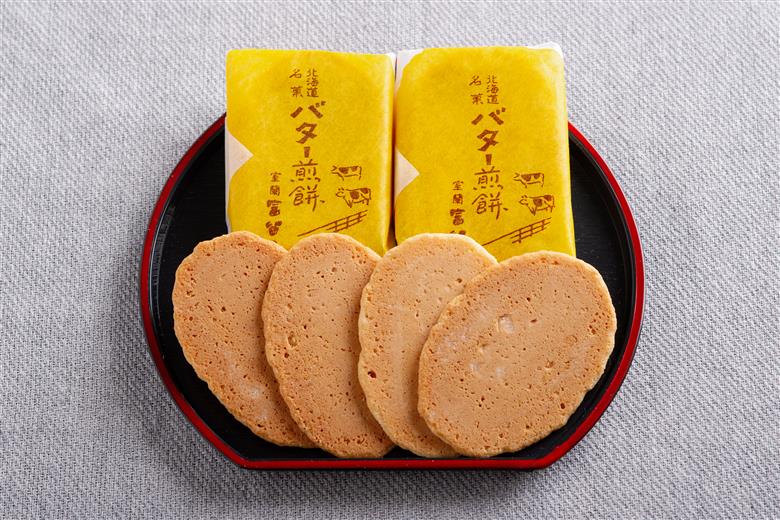 バター煎餅 4枚包み×12個×2 MROT008