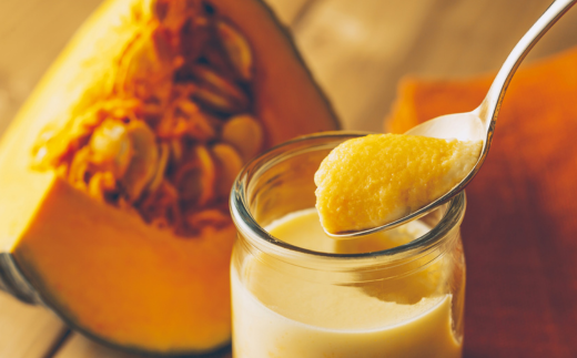 ≪3ヶ月定期便≫うずらのプリン3種（うずらのプリン・パンプキン・白いお豆）×各2個 MROF008