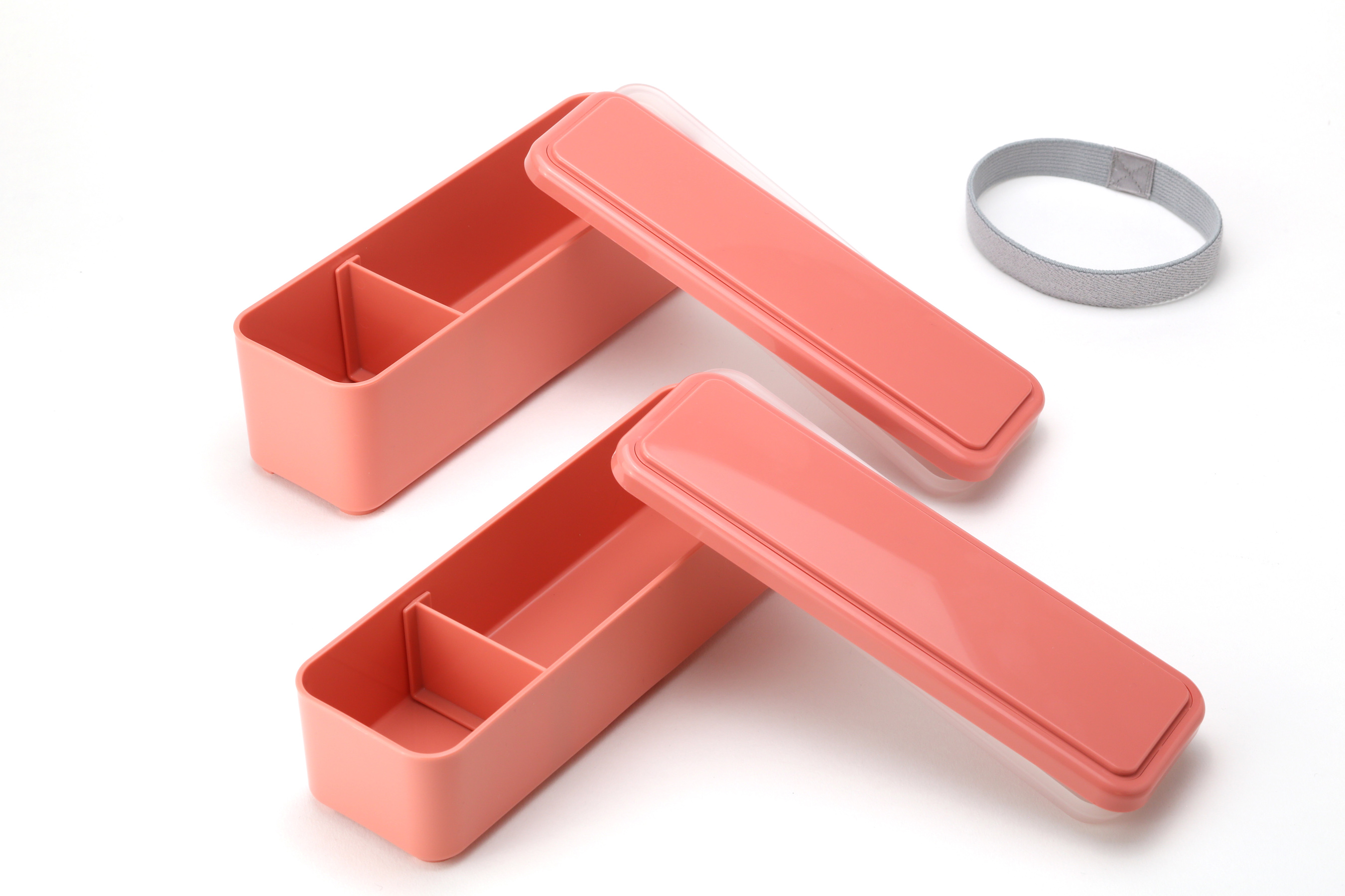 GEL-COOL お弁当箱 スリムモデル マカロンピンク MROK006-4