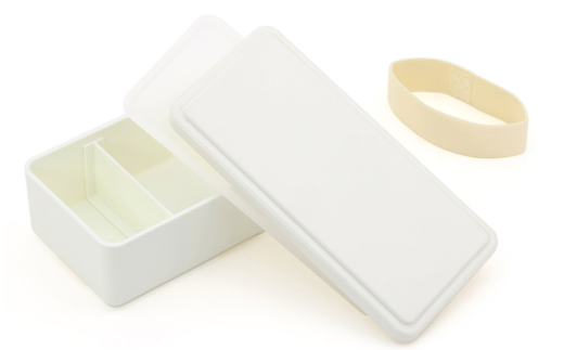 GEL-COOL お弁当箱 スクエアモデル L ミルクホワイト MROK011-1