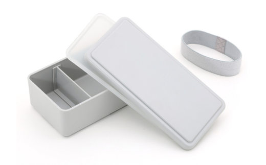 GEL-COOL お弁当箱 スクエアモデル L オイスターグレー MROK011-2