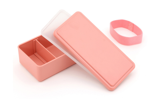 GEL-COOL お弁当箱 スクエアモデル L マカロンピンク MROK011-4