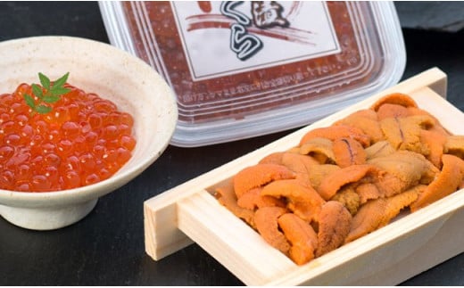 【ウニとイクラの豪華競演！】生うに折60g&いくら醤油漬90g ふるさと納税 うに いくら _F4F-8822
