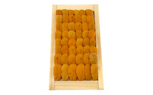 【北海道産・極上・列盛】えぞバフンうに豪華!!食べ比べセット（折4枚・塩水4枚） 北海道 釧路 ふるさと納税 うに 雲丹 魚介類 海産物 高級 贈答用 豪華 _F4F-0639