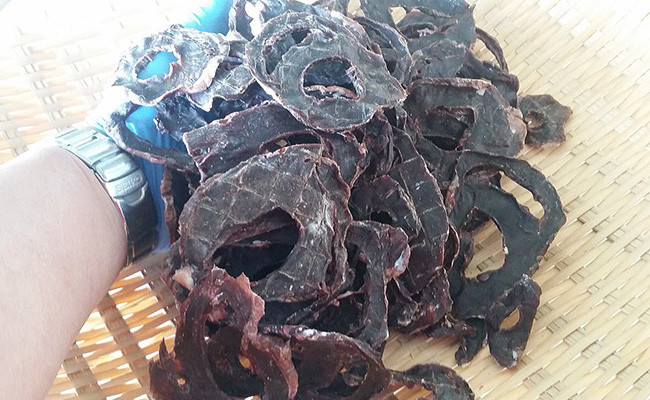 えぞ鹿肉（心臓）ジャーキー800g（自然食材ペットの健康を考えた無添加おやつ） ふるさと納税 ドッグフード _F4F-8893