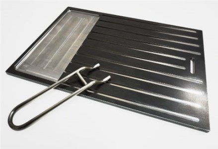 【期間限定！寄附額改定↓！】SHIMATEPPAN（Lサイズ／板厚4.5ｍｍ） ふるさと納税 鉄板 F4F-1043